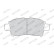 Bromsbeläggssats, skivbroms PREMIER ECO FRICTION FDB1368 Ferodo, miniatyr 4