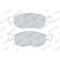 Bromsbeläggssats, skivbroms PREMIER ECO FRICTION FDB1376 Ferodo, miniatyr 4