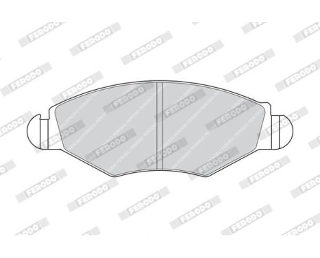 Bromsbeläggssats, skivbroms PREMIER ECO FRICTION FDB1378 Ferodo, bild 3