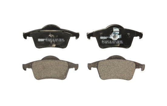 Bromsbeläggssats, skivbroms PREMIER ECO FRICTION FDB1383 Ferodo