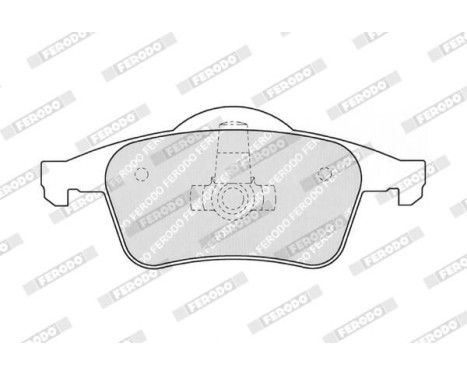 Bromsbeläggssats, skivbroms PREMIER ECO FRICTION FDB1383 Ferodo, bild 3