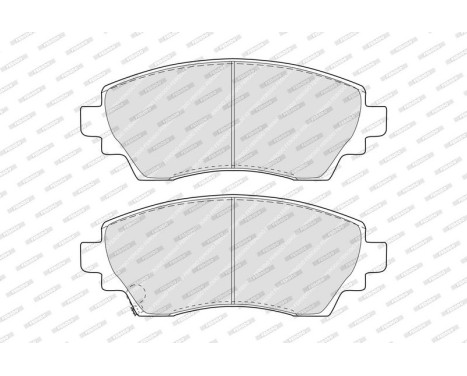 Bromsbeläggssats, skivbroms PREMIER ECO FRICTION FDB1391 Ferodo, bild 4