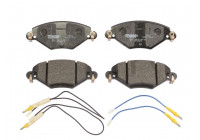Bromsbeläggssats, skivbroms PREMIER ECO FRICTION FDB1411 Ferodo