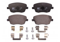 Bromsbeläggssats, skivbroms PREMIER ECO FRICTION FDB1419 Ferodo