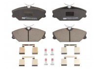 Bromsbeläggssats, skivbroms PREMIER ECO FRICTION FDB1420 Ferodo