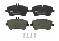 Bromsbeläggssats, skivbroms PREMIER ECO FRICTION FDB1428 Ferodo