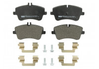 Bromsbeläggssats, skivbroms PREMIER ECO FRICTION FDB1429 Ferodo