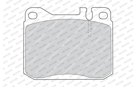 Bromsbeläggssats, skivbroms PREMIER ECO FRICTION FDB143 Ferodo, bild 3