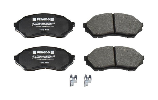 Bromsbeläggssats, skivbroms PREMIER ECO FRICTION FDB1455 Ferodo, bild 3