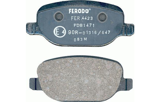 Bromsbeläggssats, skivbroms PREMIER ECO FRICTION FDB1471 Ferodo