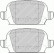 Bromsbeläggssats, skivbroms PREMIER ECO FRICTION FDB1472 Ferodo, miniatyr 2