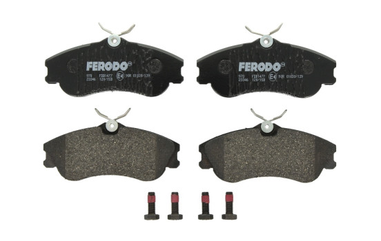 Bromsbeläggssats, skivbroms PREMIER ECO FRICTION FDB1477 Ferodo