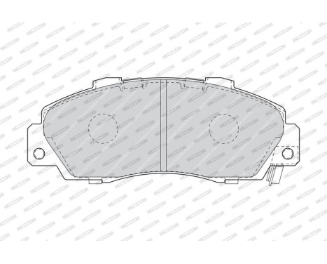 Bromsbeläggssats, skivbroms PREMIER ECO FRICTION FDB1505 Ferodo, bild 4