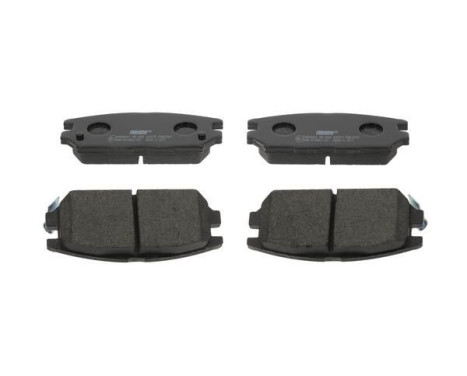 Bromsbeläggssats, skivbroms PREMIER ECO FRICTION FDB1507 Ferodo, bild 2