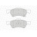 Bromsbeläggssats, skivbroms PREMIER ECO FRICTION FDB1510 Ferodo, miniatyr 4