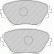Bromsbeläggssats, skivbroms PREMIER ECO FRICTION FDB1514 Ferodo, miniatyr 2