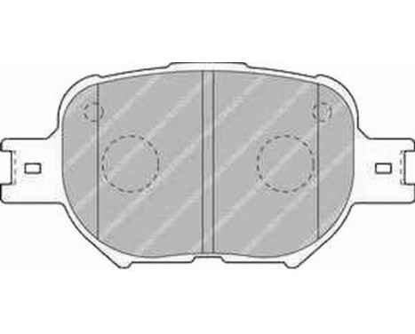 Bromsbeläggssats, skivbroms PREMIER ECO FRICTION FDB1528 Ferodo, bild 2