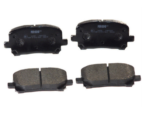 Bromsbeläggssats, skivbroms PREMIER ECO FRICTION FDB1529 Ferodo