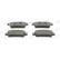 Bromsbeläggssats, skivbroms PREMIER ECO FRICTION FDB1530 Ferodo, miniatyr 4