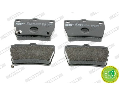 Bromsbeläggssats, skivbroms PREMIER ECO FRICTION FDB1531 Ferodo, bild 3