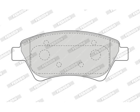 Bromsbeläggssats, skivbroms PREMIER ECO FRICTION FDB1544 Ferodo, bild 3