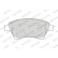 Bromsbeläggssats, skivbroms PREMIER ECO FRICTION FDB1544 Ferodo, miniatyr 3