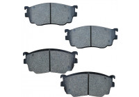 Bromsbeläggssats, skivbroms PREMIER ECO FRICTION FDB1557 Ferodo