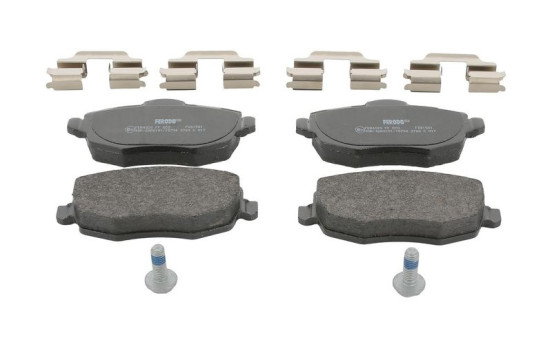 Bromsbeläggssats, skivbroms PREMIER ECO FRICTION FDB1581 Ferodo, bild 3
