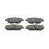 Bromsbeläggssats, skivbroms PREMIER ECO FRICTION FDB1620 Ferodo, miniatyr 2