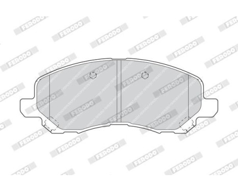 Bromsbeläggssats, skivbroms PREMIER ECO FRICTION FDB1621 Ferodo, bild 3