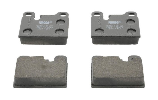Bromsbeläggssats, skivbroms PREMIER ECO FRICTION FDB164 Ferodo
