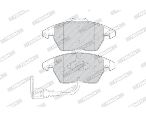 Bromsbeläggssats, skivbroms PREMIER ECO FRICTION FDB1641 Ferodo, bild 5