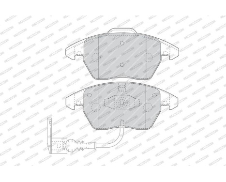 Bromsbeläggssats, skivbroms PREMIER ECO FRICTION FDB1641 Ferodo, bild 5