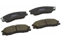 Bromsbeläggssats, skivbroms PREMIER ECO FRICTION FDB1670 Ferodo