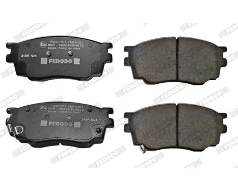 Bromsbeläggssats, skivbroms PREMIER ECO FRICTION FDB1707 Ferodo, bild 3