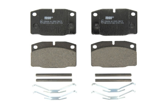 Bromsbeläggssats, skivbroms PREMIER ECO FRICTION FDB173 Ferodo