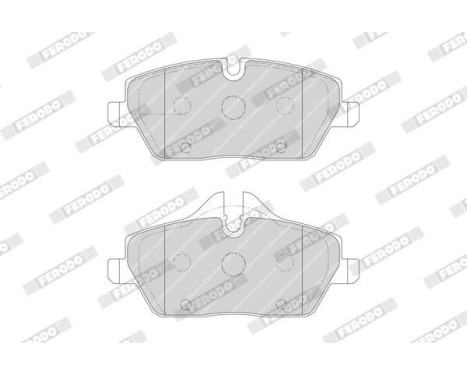 Bromsbeläggssats, skivbroms PREMIER ECO FRICTION FDB1747 Ferodo, bild 3