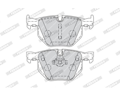 Bromsbeläggssats, skivbroms PREMIER ECO FRICTION FDB1748 Ferodo, bild 3