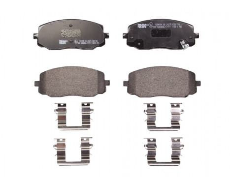 Bromsbeläggssats, skivbroms PREMIER ECO FRICTION FDB1783 Ferodo