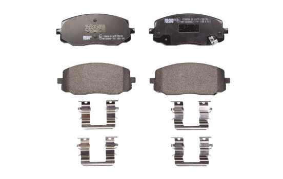Bromsbeläggssats, skivbroms PREMIER ECO FRICTION FDB1783 Ferodo