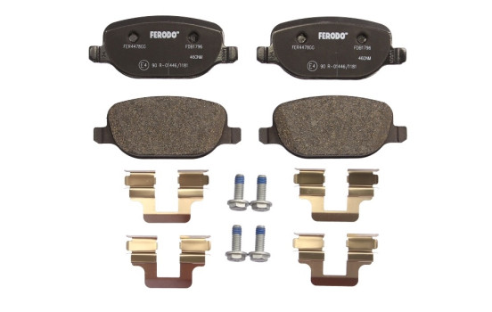 Bromsbeläggssats, skivbroms PREMIER ECO FRICTION FDB1796 Ferodo