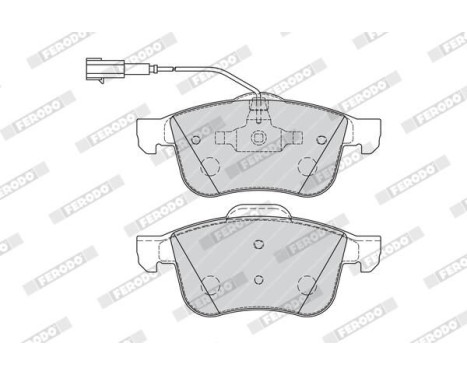 Bromsbeläggssats, skivbroms PREMIER ECO FRICTION FDB1805 Ferodo, bild 4