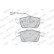 Bromsbeläggssats, skivbroms PREMIER ECO FRICTION FDB1805 Ferodo, miniatyr 4