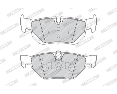 Bromsbeläggssats, skivbroms PREMIER ECO FRICTION FDB1807 Ferodo, bild 3