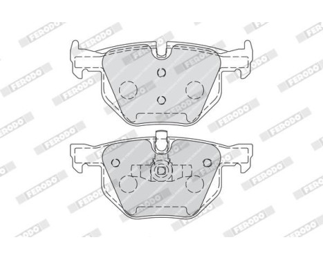Bromsbeläggssats, skivbroms PREMIER ECO FRICTION FDB1808 Ferodo, bild 3