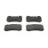 Bromsbeläggssats, skivbroms PREMIER ECO FRICTION FDB1809 Ferodo, miniatyr 3