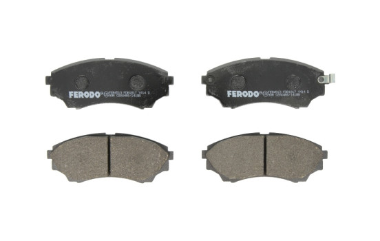 Bromsbeläggssats, skivbroms PREMIER ECO FRICTION FDB1817 Ferodo
