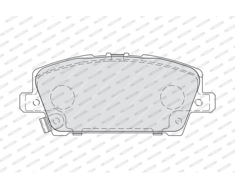 Bromsbeläggssats, skivbroms PREMIER ECO FRICTION FDB1859 Ferodo, bild 3