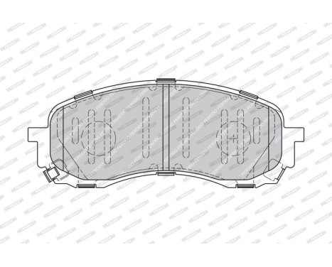 Bromsbeläggssats, skivbroms PREMIER ECO FRICTION FDB1863 Ferodo, bild 4