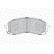 Bromsbeläggssats, skivbroms PREMIER ECO FRICTION FDB1863 Ferodo, miniatyr 4